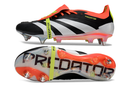 BOTA DE FUTBOL ADIDAS PREDATOR TONGUE SG ELITE - NEGRO/NARANJA